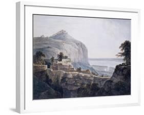 The North West View of Rohtasgarh, Bihar-Thomas & William Daniell-Framed Giclee Print