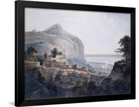 The North West View of Rohtasgarh, Bihar-Thomas & William Daniell-Framed Giclee Print