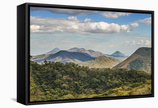 The North West Volcanic Chain-Rob Francis-Framed Stretched Canvas