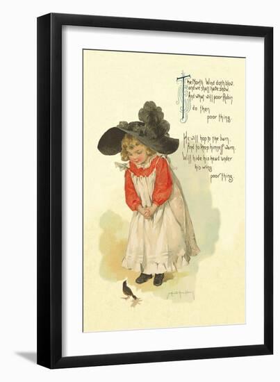 The North Wind Doth Blow-Maud Humphrey-Framed Art Print