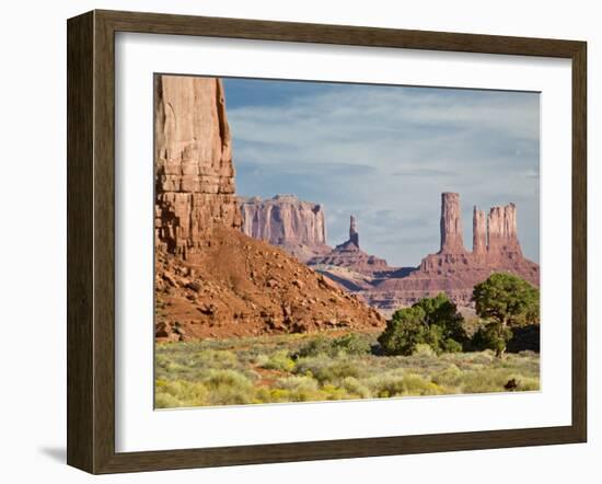 The North Window, Monument Valley Navajo Tribal Park, Utah, USA-Charles Crust-Framed Photographic Print