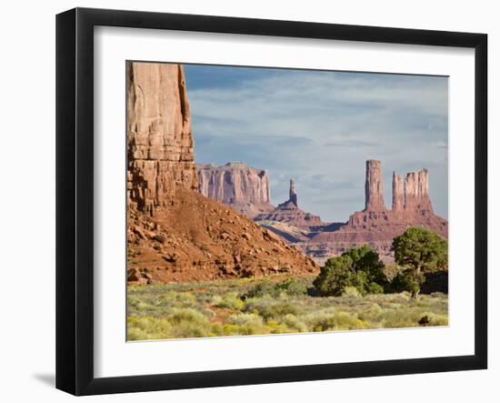 The North Window, Monument Valley Navajo Tribal Park, Utah, USA-Charles Crust-Framed Photographic Print
