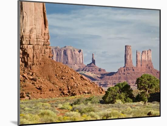 The North Window, Monument Valley Navajo Tribal Park, Utah, USA-Charles Crust-Mounted Photographic Print