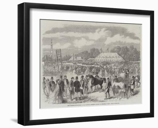 The Northamptonshire Agricultural Society's Show in Burghley Park, Near Stamford-null-Framed Giclee Print