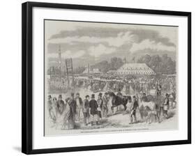 The Northamptonshire Agricultural Society's Show in Burghley Park, Near Stamford-null-Framed Giclee Print