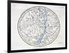 The Northern Hemisphere, from 'A Celestial Atlas' 1822-Alexander Jamieson-Framed Giclee Print