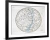 The Northern Hemisphere, from 'A Celestial Atlas' 1822-Alexander Jamieson-Framed Giclee Print