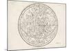 The Northern Hemisphere Including the Signs of the Zodiac-null-Mounted Photographic Print