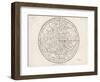 The Northern Hemisphere Including the Signs of the Zodiac-null-Framed Photographic Print