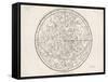 The Northern Hemisphere Including the Signs of the Zodiac-null-Framed Stretched Canvas