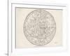 The Northern Hemisphere Including the Signs of the Zodiac-null-Framed Photographic Print