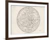 The Northern Hemisphere Including the Signs of the Zodiac-null-Framed Photographic Print