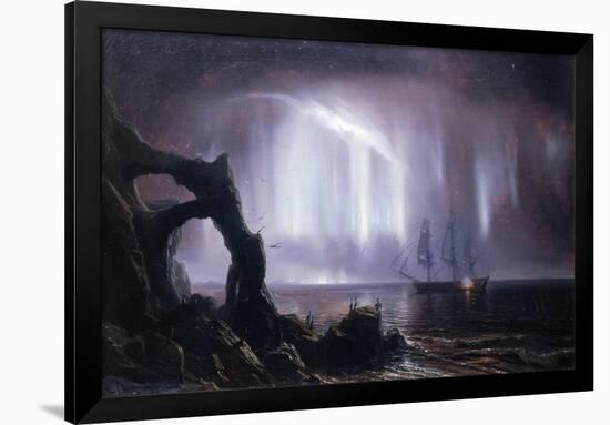 The Northern Lights (Aurora Borealis)-Theodore Gudin-Framed Giclee Print