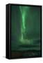 The Northern Lights, Jokulsarlon, South Iceland, Iceland, Polar Regions-Ben Pipe-Framed Stretched Canvas