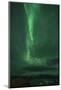 The Northern Lights, Jokulsarlon, South Iceland, Iceland, Polar Regions-Ben Pipe-Mounted Photographic Print