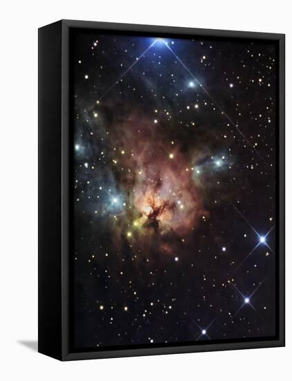 The Northern Trifid Nebula-Stocktrek Images-Framed Stretched Canvas