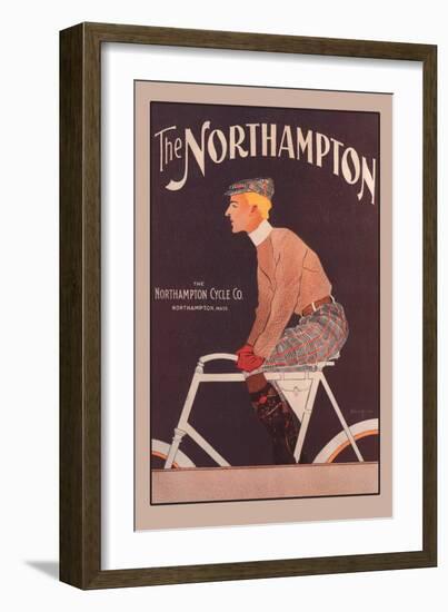 The Northhampton Cycle-Edward Penfield-Framed Art Print