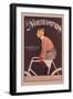 The Northhampton Cycle-Edward Penfield-Framed Art Print