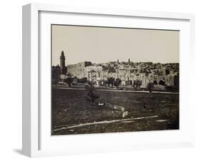 The Northwest Area of Haram Al Sharif, 1850S-Mendel John Diness-Framed Giclee Print