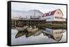 The Norwegian Fishing Town of Petersburg, Southeast Alaska, United States of America, North America-Michael Nolan-Framed Stretched Canvas