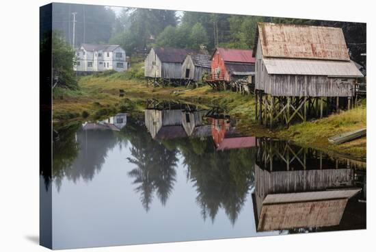 The Norwegian Fishing Town of Petersburg, Southeast Alaska, United States of America, North America-Michael Nolan-Stretched Canvas