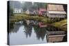 The Norwegian Fishing Town of Petersburg, Southeast Alaska, United States of America, North America-Michael Nolan-Stretched Canvas