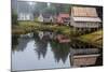 The Norwegian Fishing Town of Petersburg, Southeast Alaska, United States of America, North America-Michael Nolan-Mounted Photographic Print