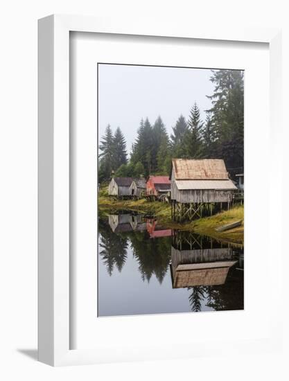 The Norwegian Fishing Town of Petersburg, Southeast Alaska, United States of America, North America-Michael Nolan-Framed Photographic Print