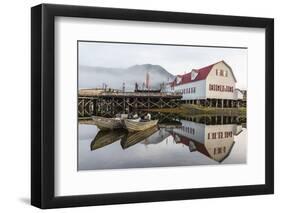 The Norwegian Fishing Town of Petersburg, Southeast Alaska, United States of America, North America-Michael Nolan-Framed Photographic Print