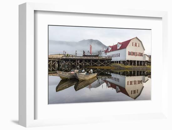 The Norwegian Fishing Town of Petersburg, Southeast Alaska, United States of America, North America-Michael Nolan-Framed Photographic Print