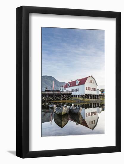 The Norwegian Fishing Town of Petersburg, Southeast Alaska, Usa-Michael Nolan-Framed Photographic Print