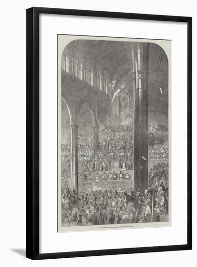 The Norwich Musical Festival, in Saint Andrew's Hall-null-Framed Giclee Print