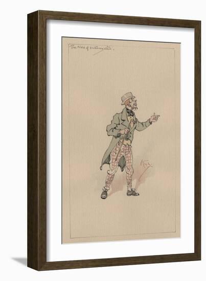 The Note of Interrogation, c.1920s-Joseph Clayton Clarke-Framed Giclee Print