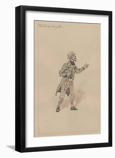 The Note of Interrogation, c.1920s-Joseph Clayton Clarke-Framed Giclee Print