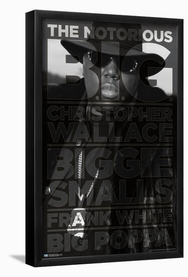 The Notorious B.I.G. - AKA-Trends International-Framed Poster