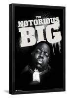The Notorious B.I.G. - Chain-Trends International-Framed Poster