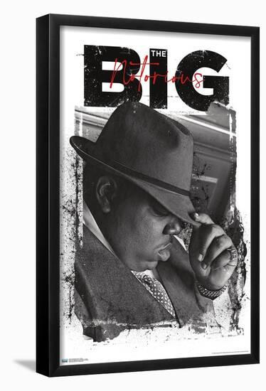 The Notorious B.I.G. - Profile-Trends International-Framed Poster