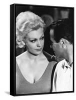 THE NOTORIOUS LANDLADY, 1961 DIRECETD BY RICHARD QUINE, script Blake Edwards, Kim Novak and Jack Le-null-Framed Stretched Canvas