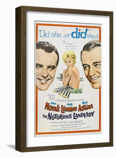 The Notorious Landlady, 1962-null-Framed Giclee Print