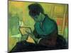 The Novel Reader, 1888-Vincent van Gogh-Mounted Giclee Print