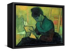 The Novel Reader, 1888-Vincent van Gogh-Framed Stretched Canvas