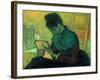 The Novel Reader, 1888-Vincent van Gogh-Framed Giclee Print