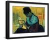 The Novel Reader (Une Liseuse De Romans), Arles, November 1888-Vincent van Gogh-Framed Giclee Print