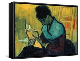 The Novel Reader (Une Liseuse De Romans), Arles, November 1888-Vincent van Gogh-Framed Stretched Canvas