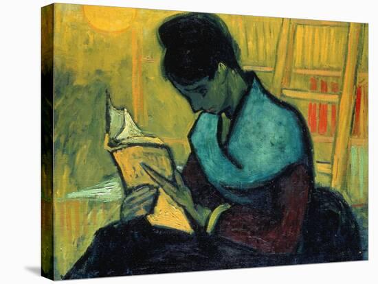 The Novel Reader (Une Liseuse De Romans), Arles, November 1888-Vincent van Gogh-Stretched Canvas