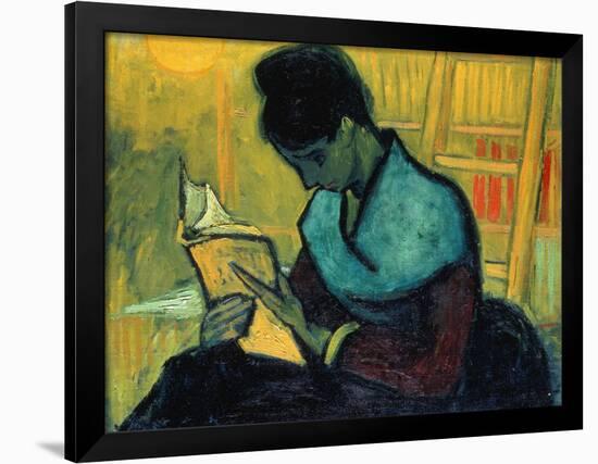 The Novel Reader (Une Liseuse De Romans), Arles, November 1888-Vincent van Gogh-Framed Giclee Print