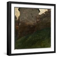 The Novgorod Kremlin Tower, C. 1903-Nicholas Roerich-Framed Giclee Print