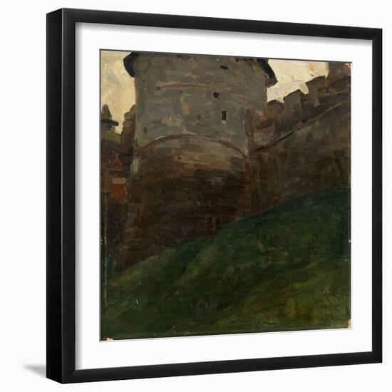 The Novgorod Kremlin Tower, C. 1903-Nicholas Roerich-Framed Giclee Print