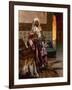 The Nubian Guard oil on board-Rudolphe Ernst-Framed Giclee Print