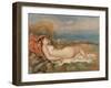 The Nude in the Grass-Pierre-Auguste Renoir-Framed Giclee Print